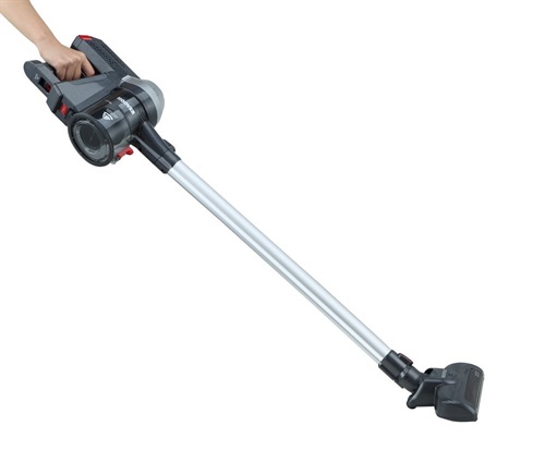 Hoover FD22G Scopa Ricaricabile 2 in 1 Freedom, Grigio Perlato [Classe di efficienza energetica A]