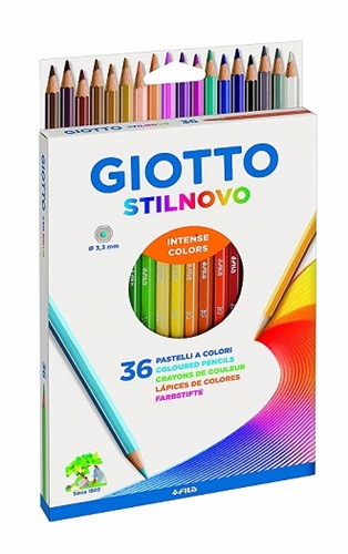 36 pastelli colorati di Giotto: 10,39 euro »
