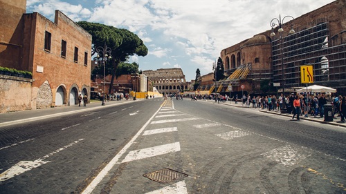 Roma, via dei Fori Imperiali. Copyright Free-Photos 