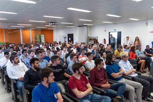 Un momento della premiazione