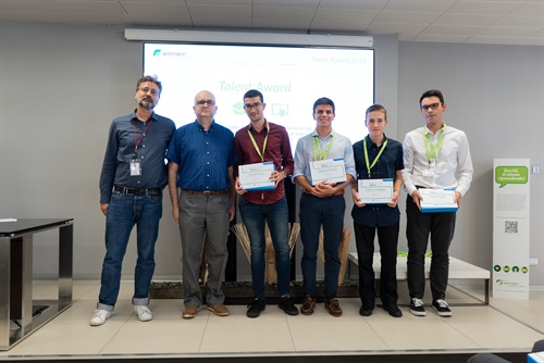 Gabriel Fazzari, Giacomo Fornasier, Federico Guadagno, Mauro Tellaroli  (ITIS S. Cannizzaro - Rho), Giacomo Fornasier (ITIS S. Cannizzaro - Rho)