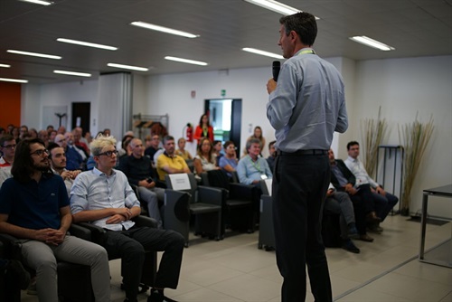 Un momento della premiazione