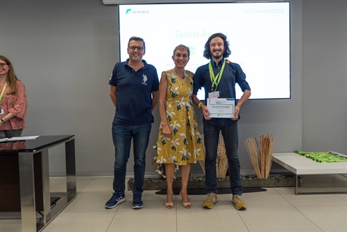 Premiazione di Alessandro Benedetto (ISISS Daverio Casula - Varese)