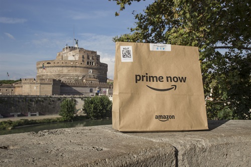 Amazon Prime Now ora disponibile anche a Roma