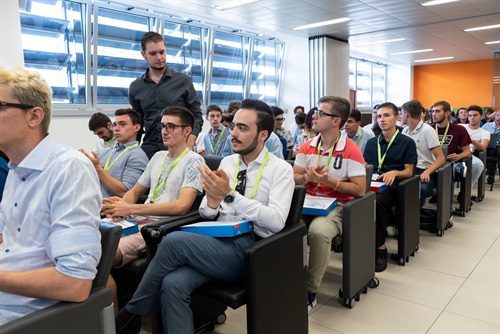 Un momento della premiazione