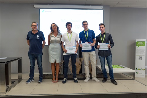 Thomas Barbera, Fortunato Gaetano Genchi, Giacomo Tosi  (ITE E. Tosi - Busto Arsizio)