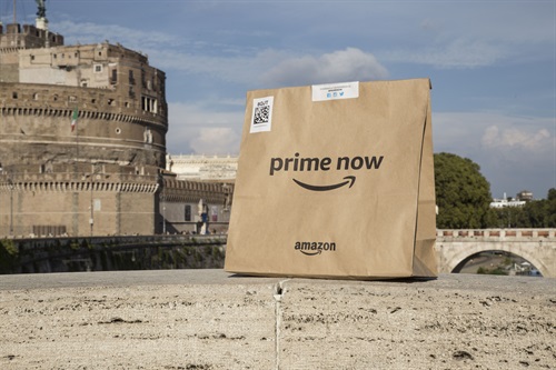 Amazon Prime Now ora disponibile anche a Roma