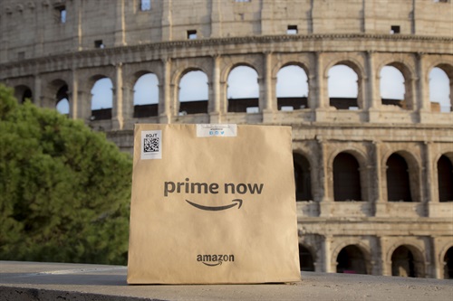 Amazon Prime Now ora disponibile anche a Roma