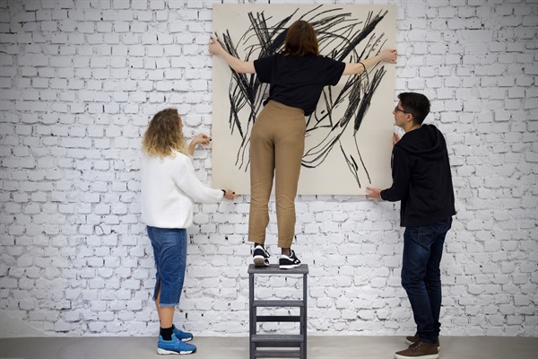 Allestimento dell'opera 