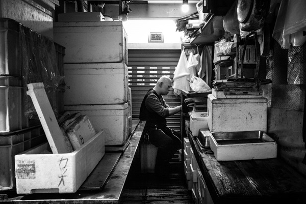 Tokyo Tsukiji- selezione immagini mostra  - Foto di Nicola Tanzini