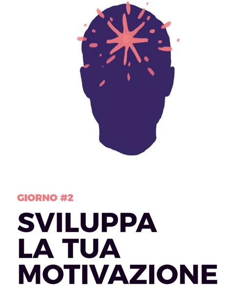 Giorno 2 del programma #CREATI DIVENTA AUTORE DELLA TUA VITA  - 30 giorni per scoprire le tue aspirazioni e cominciare a raggiungerle