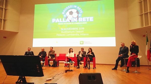 Giulia Poli, Country Manager Alexa Skill per l’Italia all'evento Palla in Rete