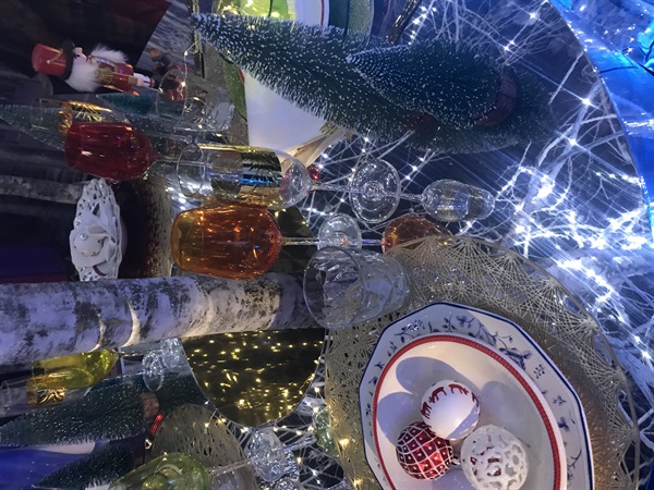 Mise en place nella foresta di Frozen