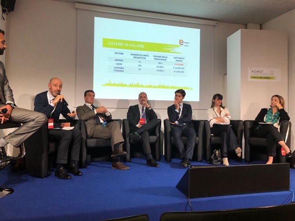 Carapellese (UNIDO ITPO Italy), Libralesso (Etimos Foundation), Marchesini (CNH Industrial), Maggiani (CarbonSink), Ropolo (Azimut), Battaggia (Direttore UNIDO ITPO Italy).jpg