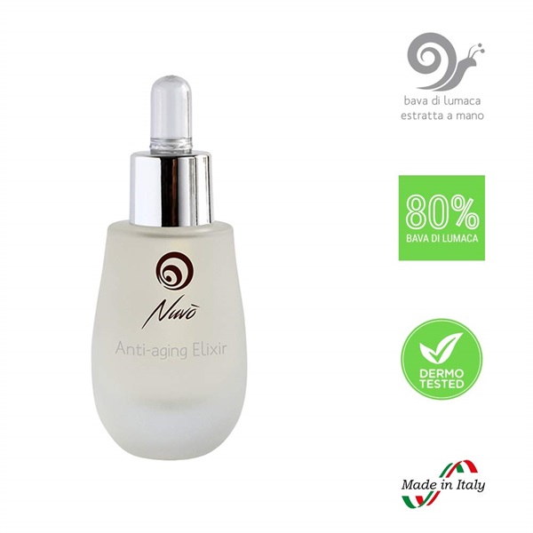 Nuvò Cosmetic Anti aging Elixir a base di bava di lumaca