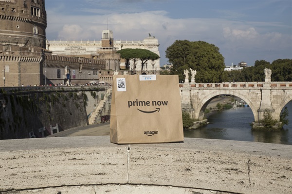 Consegna con Prime Now a Roma