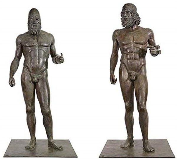 Bronzi di Riace Coppia h. cm. 200 - Salvadori arte