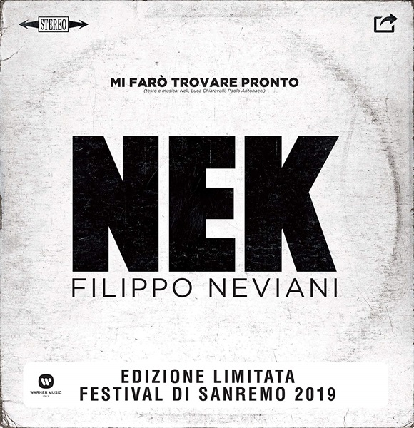 Mi Farò Trovare Pronto - Nek - Bianco Limited Edt. (Sanremo 2019) - Amazon.it.