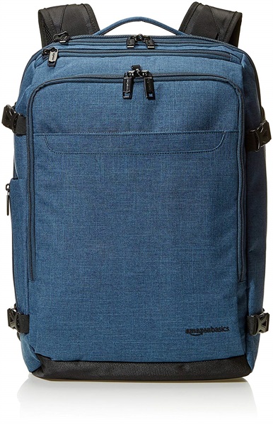 AmazonBasics - Zaino da viaggio compatto, per il fine settimana - Amazon.it 74,99 euro.