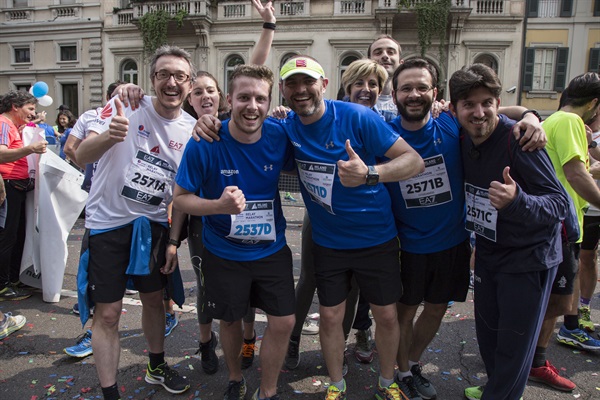 Dipendenti Amazon alla Maratona Vividown 2017