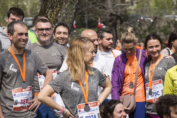 Dipendenti Amazon alla Maratona Vividown 2018