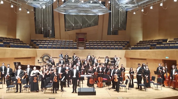 #OFCChinaTour L'Orchestra Filarmonica Campana a Tangshan (Cina)