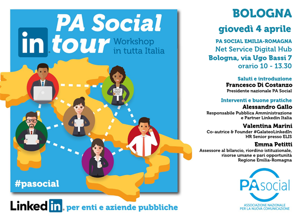 Locandina PA Social LinkedIn 4 Aprile