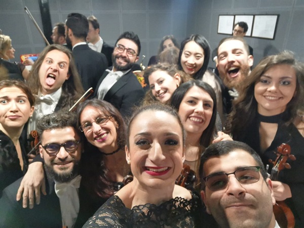 #OFCChinaTour L'Orchestra Filarmonica Campana a Tangshan (Cina)