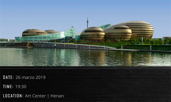 #OFCChinaTour 26 marzo 
Art Center | Henan Xuchang Wanli Yu Opera Theatre