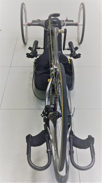 Componente di Handbike stampata in 3D