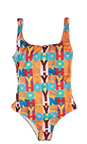 HOONY Costume Intero Body Sportivo Kendall Fantasia Lettering H O O N Y One Piece Made in Italy Top Quality Swimwear.jpg