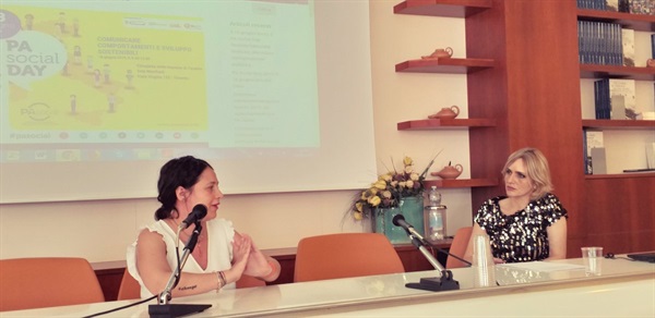 Maria Cesaria Giordano e Francesca Sanesi