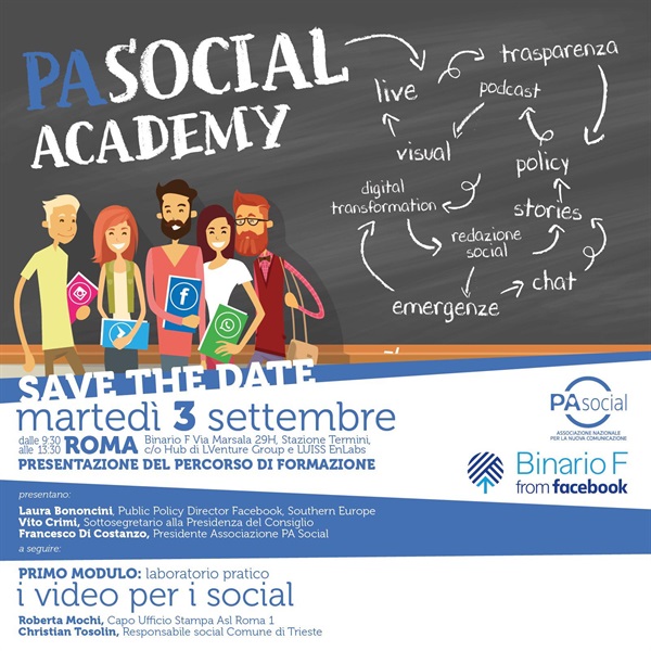 II edizione PA Social Academy