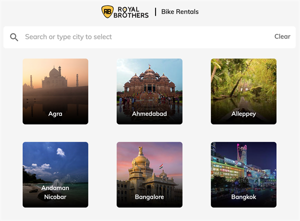 Royal Brothers website