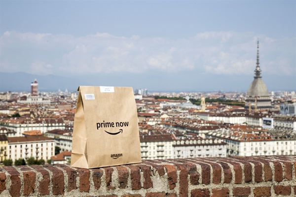 Amazon Prime Now ora disponibile a Torino