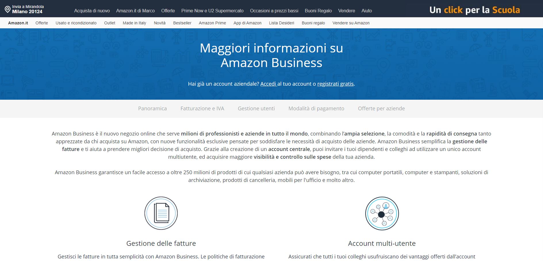Amazon Business su Amazon.it è in costante evoluzione e aggiunge nuove