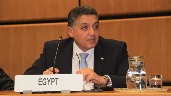 Amb. Omar Amer Youssef, Rappresentante Permanente d'Egitto