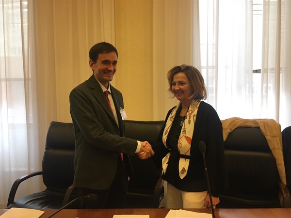 Firma della Joint Declaration tra UNIDO ITPO Italy e l'Università di Udine
