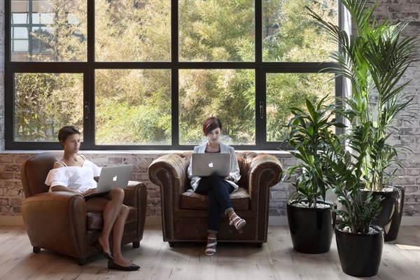 interni sede di intarget a  Milano 