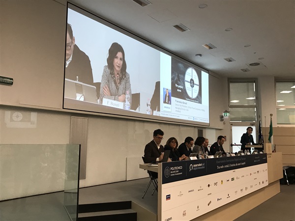 Franesca Benati (Amadeus) inaugura la prima tavola rotonda