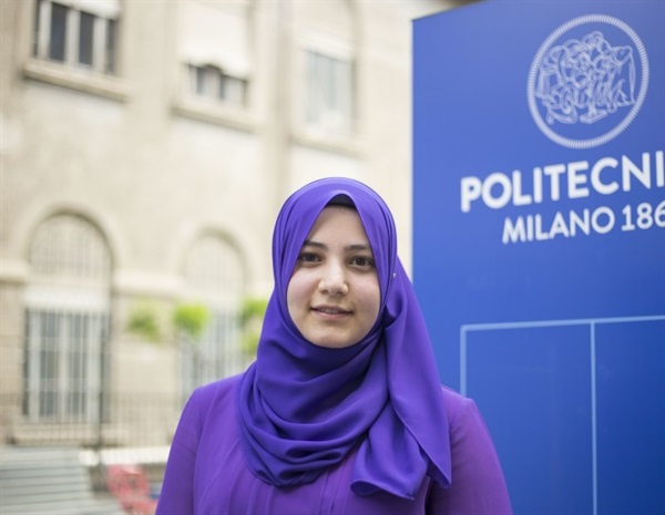 Rania Zaed vincitrice della borsa Women in Innovation 2018-19 Politecnico di Milano