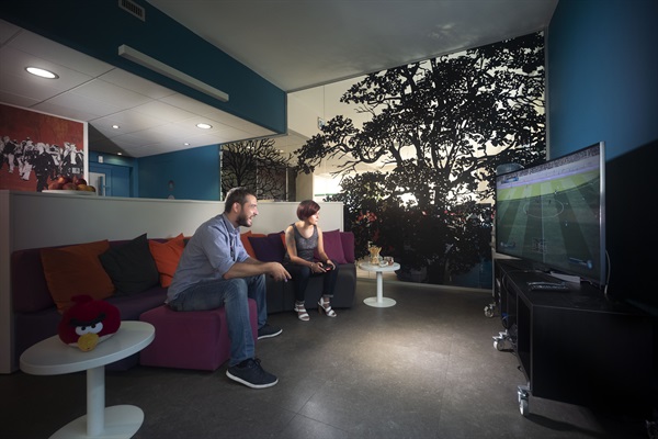 interni sede di intarget a  Milano 