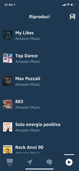 Modalità Auto Alexa