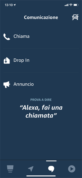 Modalità Auto Alexa