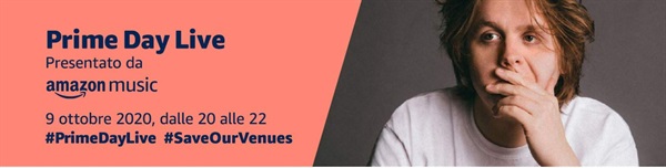 Prime Day Live Lewis Capaldi in diretta live su Twitch e Amazon Music