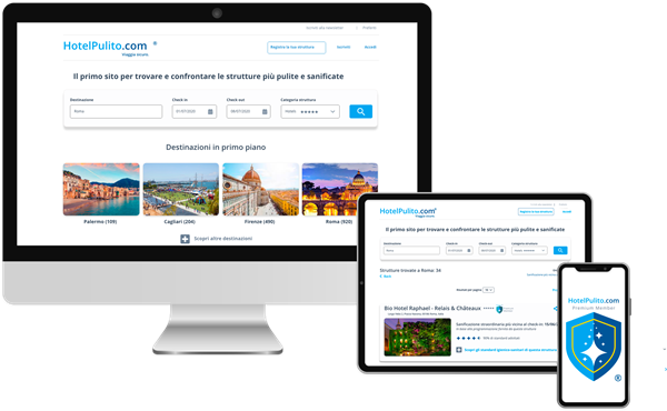 HotelPulito.com Trittico