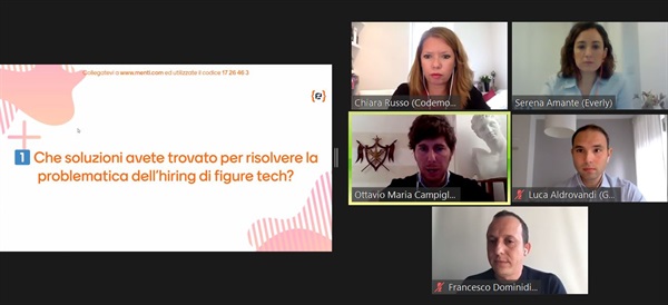Primo incontro online #HRmeetsDEV di Codemotion