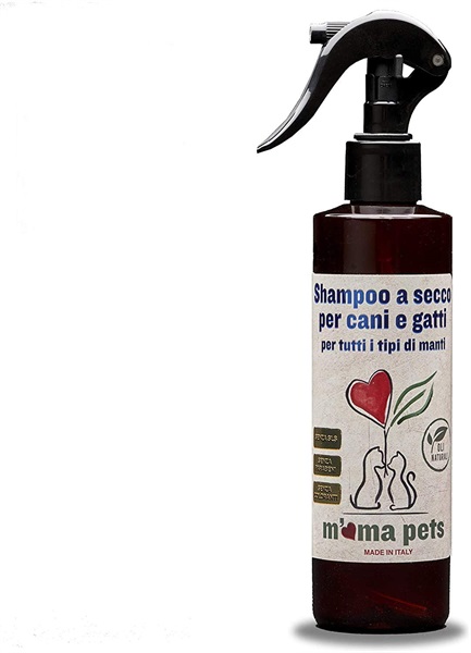 Shampoo a Secco per Cani e Gatti di m'ma pets 
Made in Italy