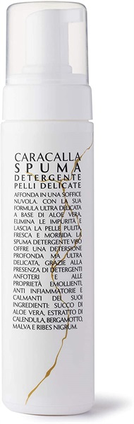 Caracalla, spuma detergente viso