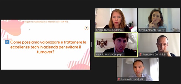 Primo incontro online #HRmeetsDEV di Codemotion